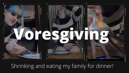 Phoenix Eats Her Entire Family For Thanksgiving- 4K HD