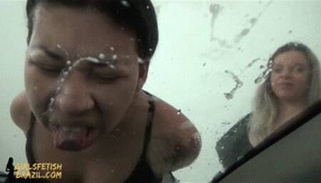 Spit Car Glass 2 - Spitting and Humiliation by Princess Helen # 1080 HD