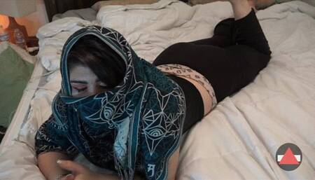 Pumping that prone bone big ass