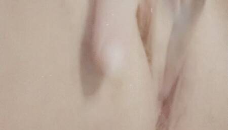 Sex machine pounds tranny pussy as he begs for you