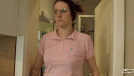 Roommate caught messing with my socks!