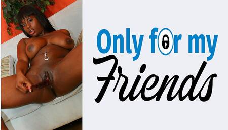 Lickable Stylez's First Porn a Big Ebony Slut with a Shaved Vagina Loves Getting off on Sex Toys