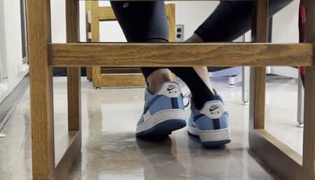 Candid Sneaker Shoeplay