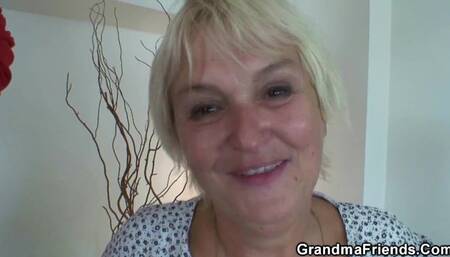 Lovely madam at reality scene