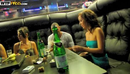 Young college sauna fuck party, part 4