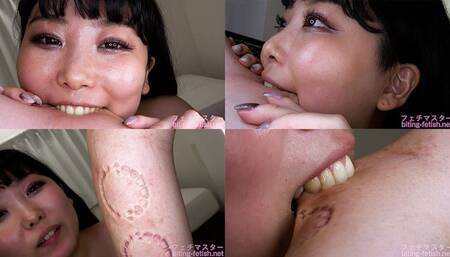 Shu - Biting by Japanese cute girl part1 - 1080p