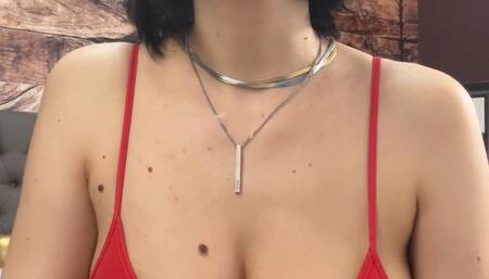 Smoking encouragement with visual example