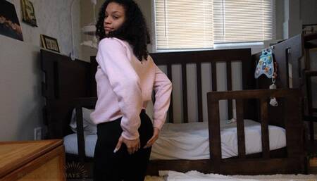 Soaked Diaper Orgasm and Change