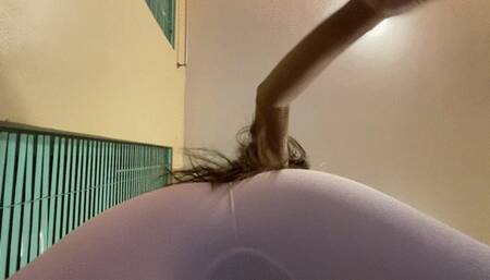 Let Me Sit On Your Face In Pink Pantyhose | Femdom Facesitting POV |