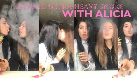 Sharing Ultra-Heavy Smoke with Alicia