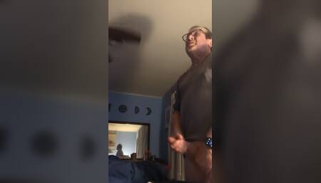 I hope you like seeing Grandpa cum