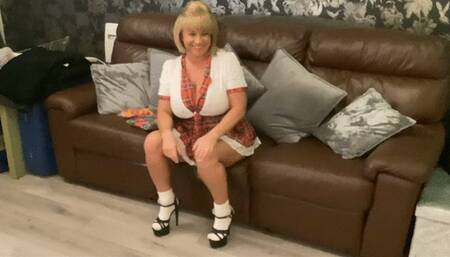 Balloons, sexy uniform