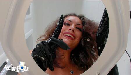 Femdom Goddess Lush Dominates her Piss Bucket