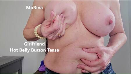 Girlfriend Hot Belly Button Tease