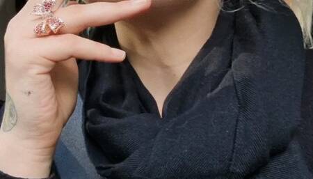 All I need in my car is Music and a Cigarette ?