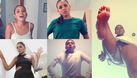 You're even smaller now! (Giantess Enola) 4k