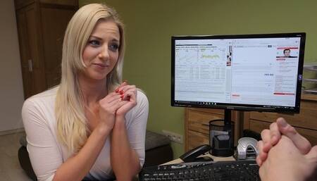 Naughty Nathaly Teges - interview movie - Loan4k