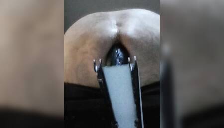 13 Inch Dildo Pounding My Hole