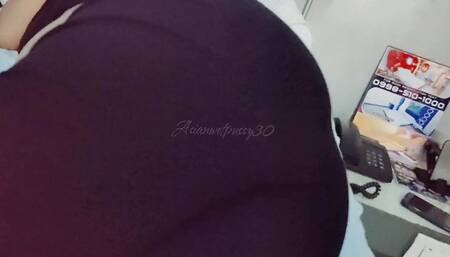 Asianwetpussy30 - Bit Into My Clothes, Destroyed My Gym Leggings While Exploding His Sperm