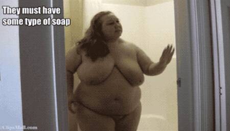 LM Showering My Bodacious Body