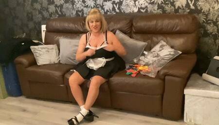 Balloons, French maid