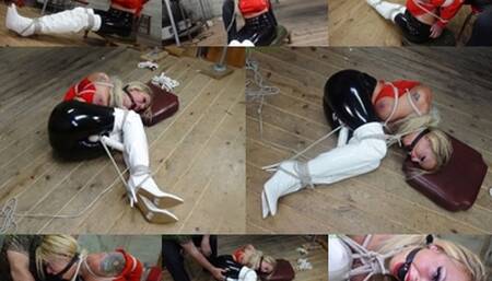 Busty blonde balltied in her sexy white boots for relentless bound orgasms (MP4 SD 3500kbps)
