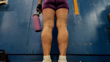 Freestyle Calf Flex After Workout