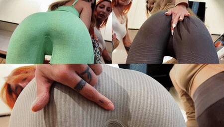 You're Leash Pet Who Has To Worship Three Butts - POV Triple Ass Worship Femdom (MP4 HD 720p)