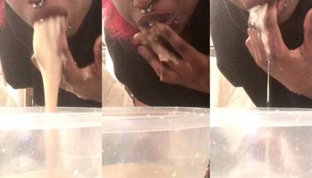 EMETOPHILIA WATCH ME EMPTY MY BELLY (gagging as hard as possible)