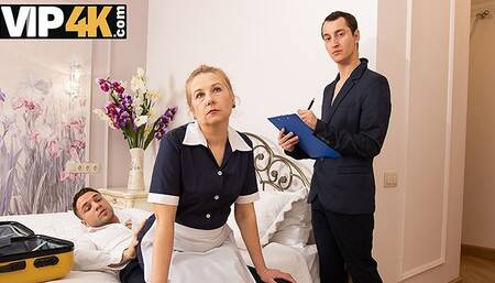 Emotional madam at maid service xxx