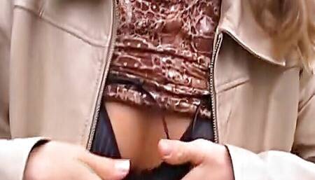 Magnificent Blonde Chick From Germany Sucking a Cock on Boat