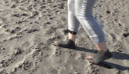 Dirty feet in the swamp