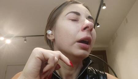 Picked nose and wet sneezed