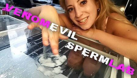 Sperm lab with Venom evil