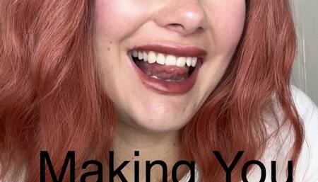 Making You Eat A Womans Toiletry