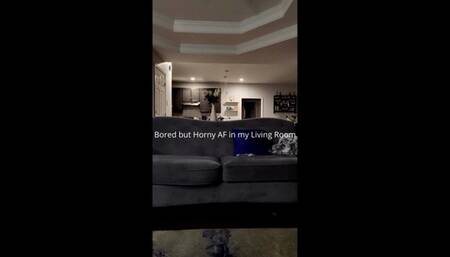 Full Scene - Albino Adonis - Bored and Horny AF in My Living Room - Vertical Video | Mobile Friendly