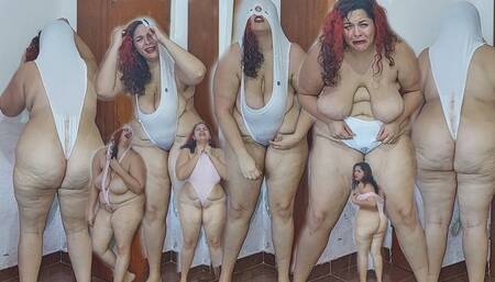 ATOMIC WEDGIES HUMILIATION TO BBW NERD