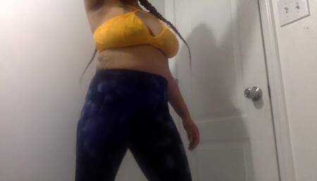 Horny Ebony MILF Chronicles- Can I Strip for You in My Sexy Lingerie Daddy