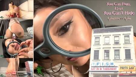 You Can Run, But You Can't Hide Featuring Giantess Gia