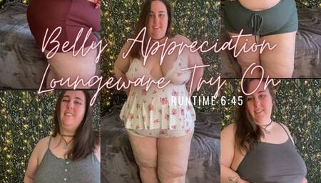 Belly Appreciation Lounge Ware Try-On
