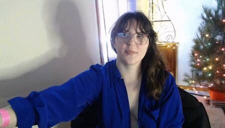 Multiple Cum Countdown JOI Nude Tit and Pussy Play with Vibe