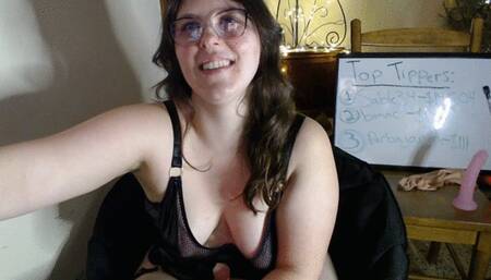 Sensual Dirty Talk Fantasy Topless Against the Wall Session Unedited