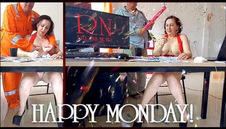 The secretary without panties paints a picture of a lot of men