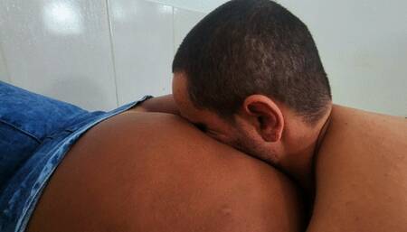 BBW Farting sexy big girl ebony, part 3, by BBW Isadora and slave Covared, (cam by Manu) FULL HD