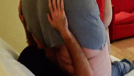 Queen Nora Facesits, Buttdrops, and Tramples Caesar (mp4)