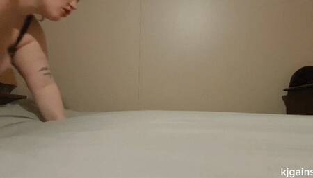 Sensual Side View Belly Hangs and Big Thighs (MP4 HD)