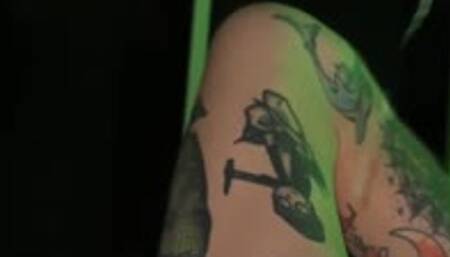 Geyser Cumshot In Chastity with Balls Deep Fuck Machine - Vertical