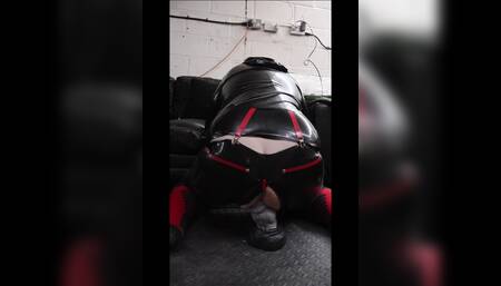 Rubber Boy Ride Dragon Cock