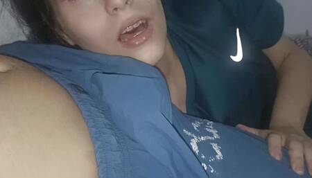I Receive a Delicious Blowjob From My Horny Stepsister Until She Makes Me Cum in Her