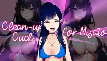 Clean-up cuck for 2D Princess Misato-chan